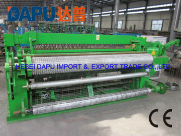 Wire mesh grid welding line