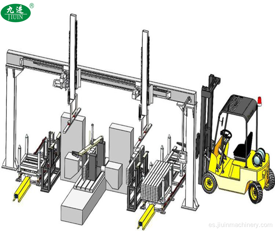 Robot de pórtico cartesiano dual del eje z