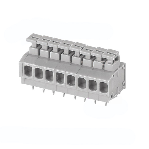 Pitch Blok Terminal Musim Semi PCB: 5.08 / 5.0