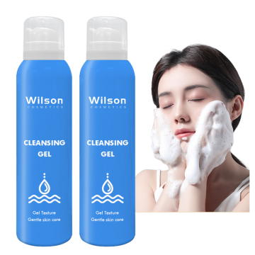 Purifying Exfoliating Scrub Cleanser with Hyaluronic Acid for Shrink Pores and Brightening