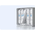 Purificador de agua de ultrafiltración con escudo blanco de cinco etapas