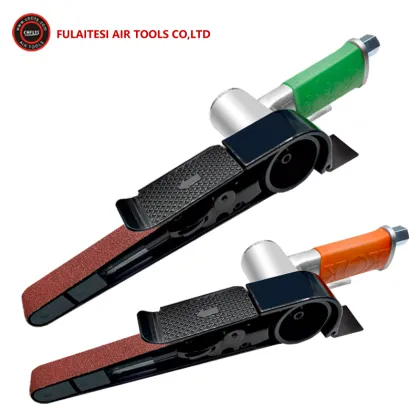 Industrial Pneumatic Handheld Belt Grinder - Angle Wind Grinder for Polishing