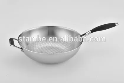 Korea Design Stambe All Clad 316 stainless steel electric wok