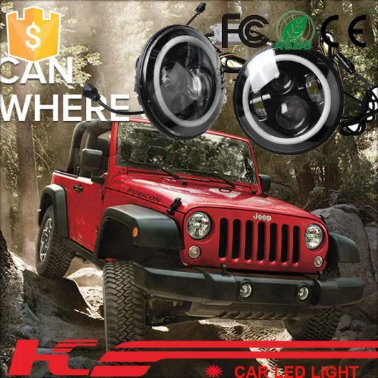 30w 10~30v led tail light led headlamp head light 7 inch jeep wrangler