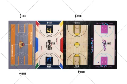 Customised Solid Wood Multi-Layer Sport Floor Design