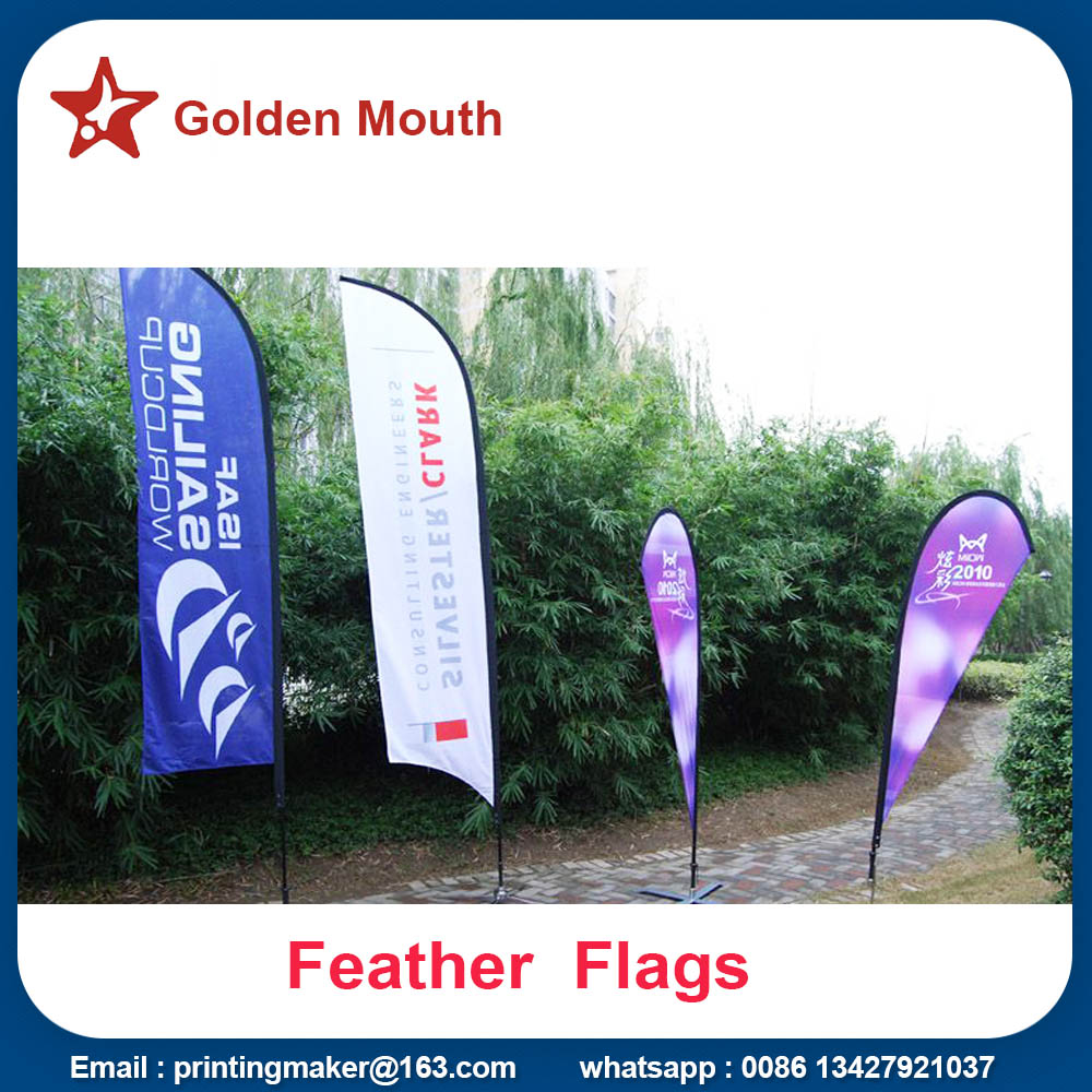 Double Sides Feather Flags and Banners