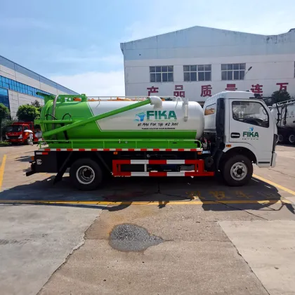 DONGFENG 8cbm sewage suction truck