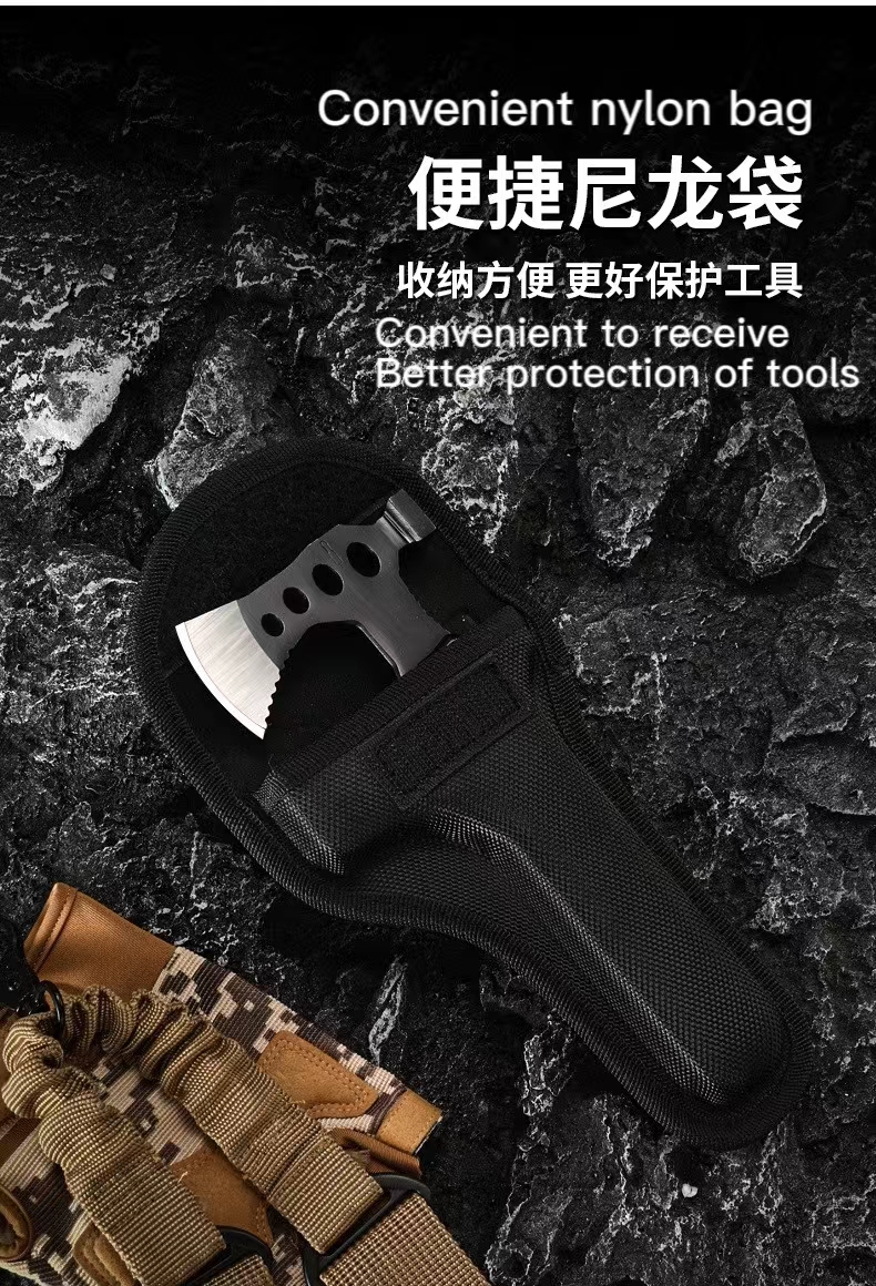 Outdoor Multi Tool Combination Stainless Steel Pounding Axe