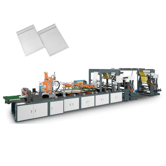 Three-Sided Sealing Transparent Paper Bag Making Machine with Hot Melt Glue - Model MD-800