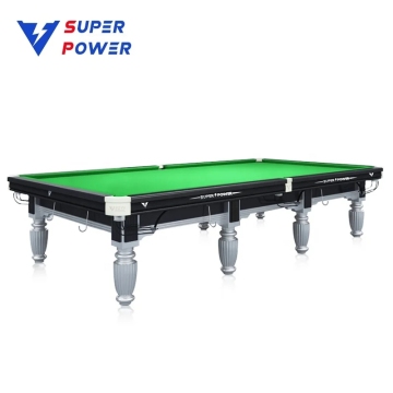 12ft Solid Wood Carved Snooker Table for International Championships: Your Ultimate Tournament Setup
