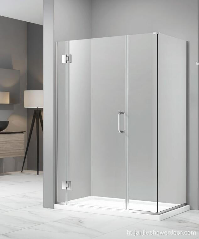 Frameless asye pur charnyèr patiraj douch