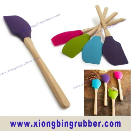 LFGB standard silicone baking spatula for cake