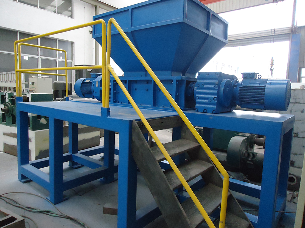 double shaft shredder