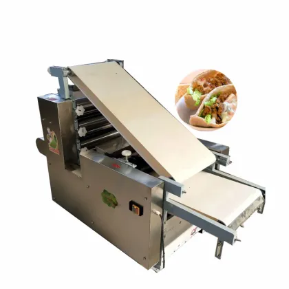 Dumpling Sheet Making Machine: Pita Bread Cutter and Dumpling Wrapper Machine