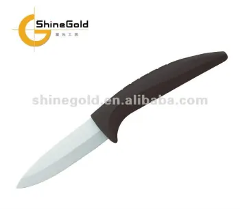 3 Inch Ceramic Paring Knife With Banana Handle
