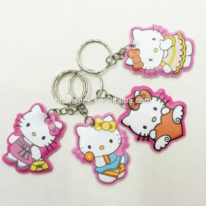 Cartoon keychain , custom keychain , promotional pvc keychain