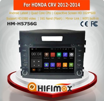Hifimax Android 5.1 double din car stereo for honda crv 2012-2014/car multimedia system for honda crv with wifi DAB