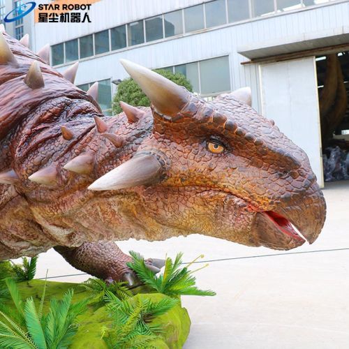 Jurassic World Life Ukuran Animatronik Ankylosaurus