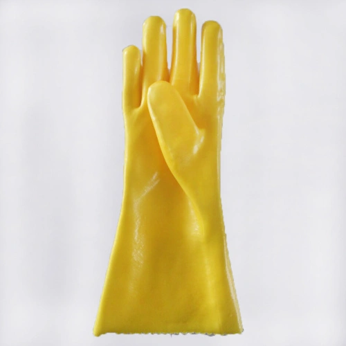 Guante De Latex De 12-in 16-mil Color Amarillo