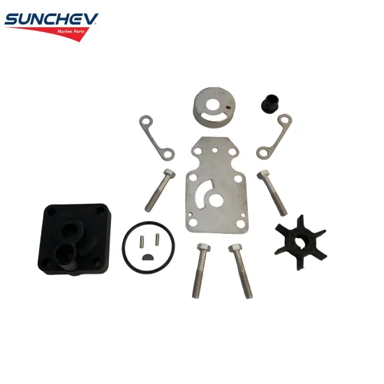 Water Pump Kit 6AH-W0078-00-00 For Yamaha Outboard 15/20hp SUNCHEV