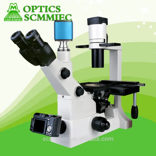 Inverted Trinocular Biological Microscope/ Trinocular Microscope with Camera SC202