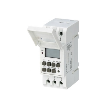 TS-GE2 Summer Time Saving Programmable Digital Timer - 110-240Vac, 30Amp Automatic Weekly Relay with Large LCD Display