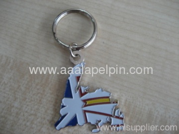 Fashion Painting Metal Keychain 