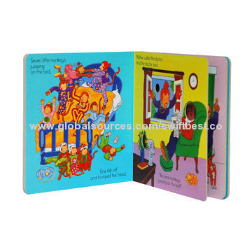 Babies' Water-resistant Soft Book, Customized Sizes and Shapes Accepted