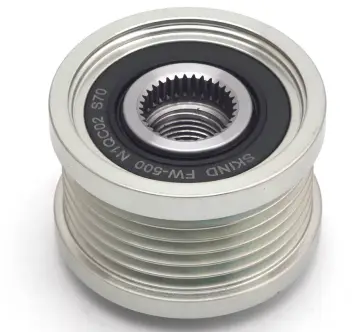 FW-500 Alternator Parts: Rotor, Freewheel Pulley, Clutch Pulley - 24-81107