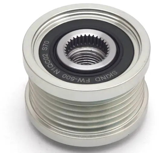 FW-500 Alternator Parts: Rotor, Freewheel Pulley, Clutch Pulley - 24-81107