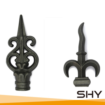 Cast iron gate spear head