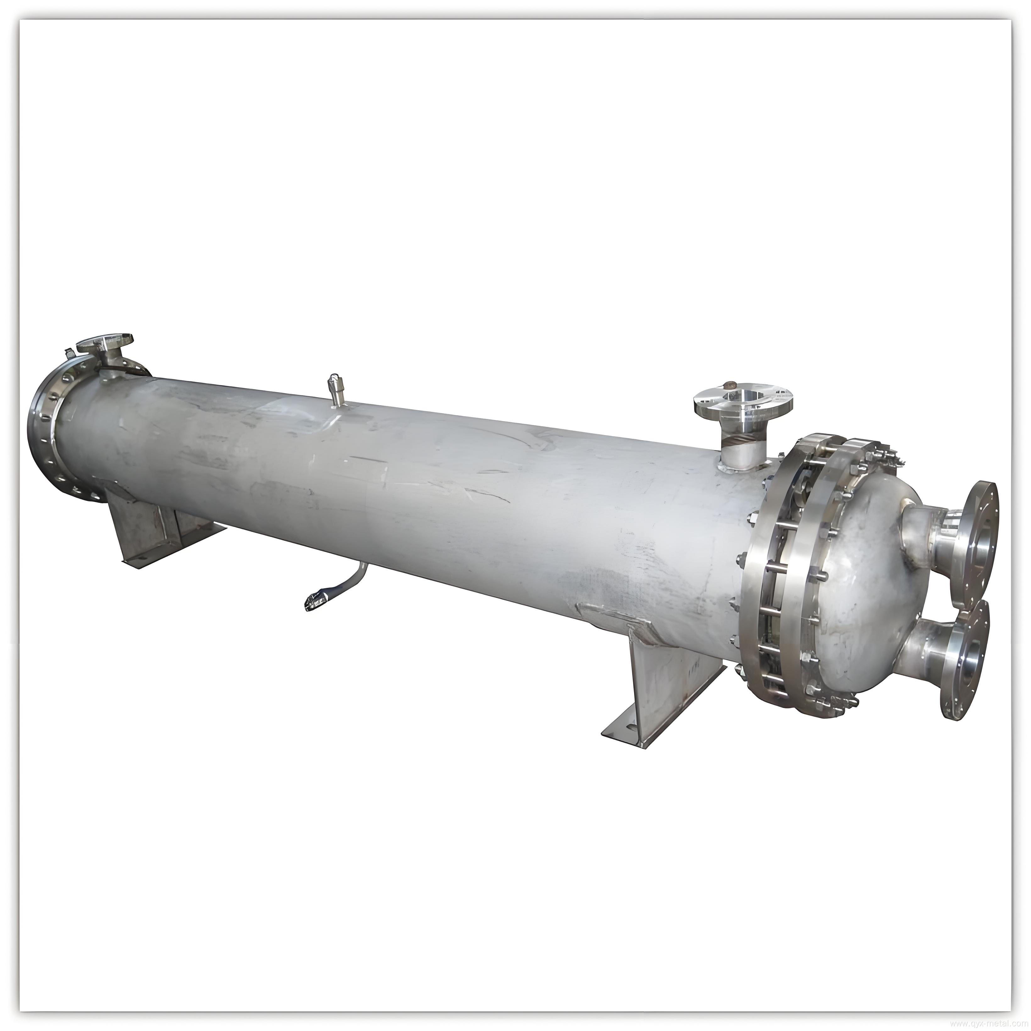 High Efficiency Titanium Tube Heat Exchanger On Sale