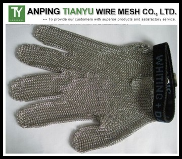 wire mesh glove