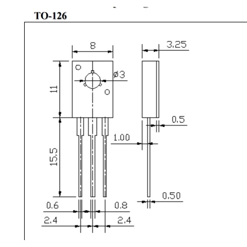 BT134 Triac TO-126 application of IC drive directly