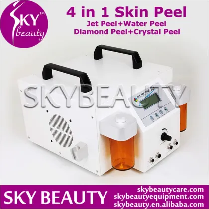4 in 1 Oxygen Hydro Water Dermabrasion Jet Hydro Microdermabrasion Machine