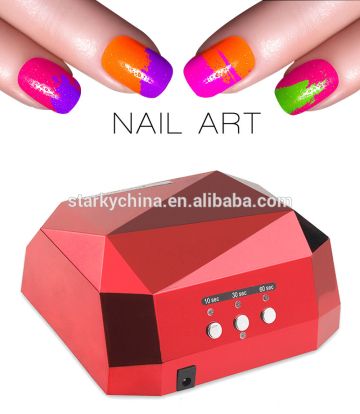 Ultraviolet Lamp for Nail Dryer Nail Lamp Diamond Shaped CCFL