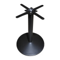 Heavy Duty Cast Iron Legs Round Pedestal Black Metal Dining Table Base