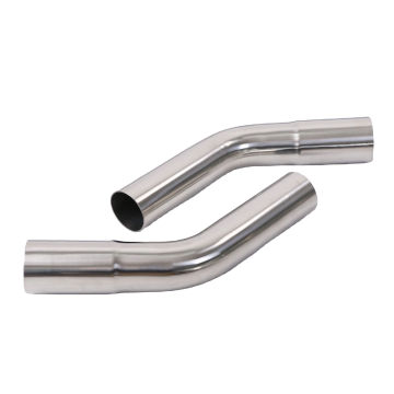 SS Stainless Steel Polished Tubing Pipe Fittings: 30°, 60°, 90°, 120° Elbows and Mandrel Bends for Exhaust