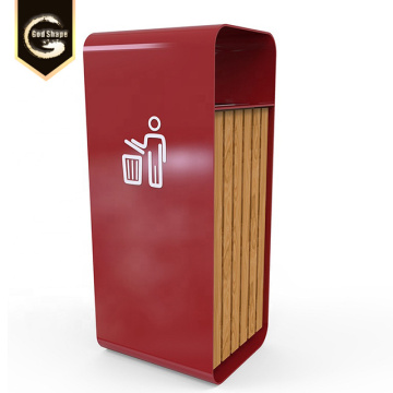 Commercial Metal Trash Bins