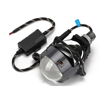 High Brightness BI LED Projector Lens 3 Inch H4 H7 9005 9006 Kit
