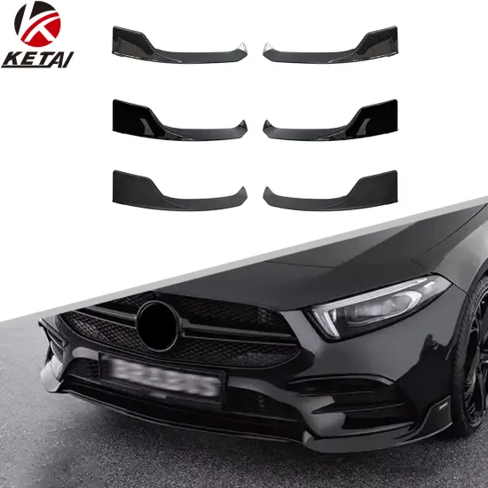 High-Quality BRS Style Bumper Accessories Front Lip for BENZ W177 AMG