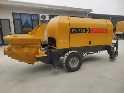 High Quality Portable Hydraulic Concrete Pump - Small Concrete Conveying Pump