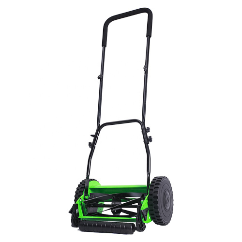 16-inch walk behind hand push manual lawn mower