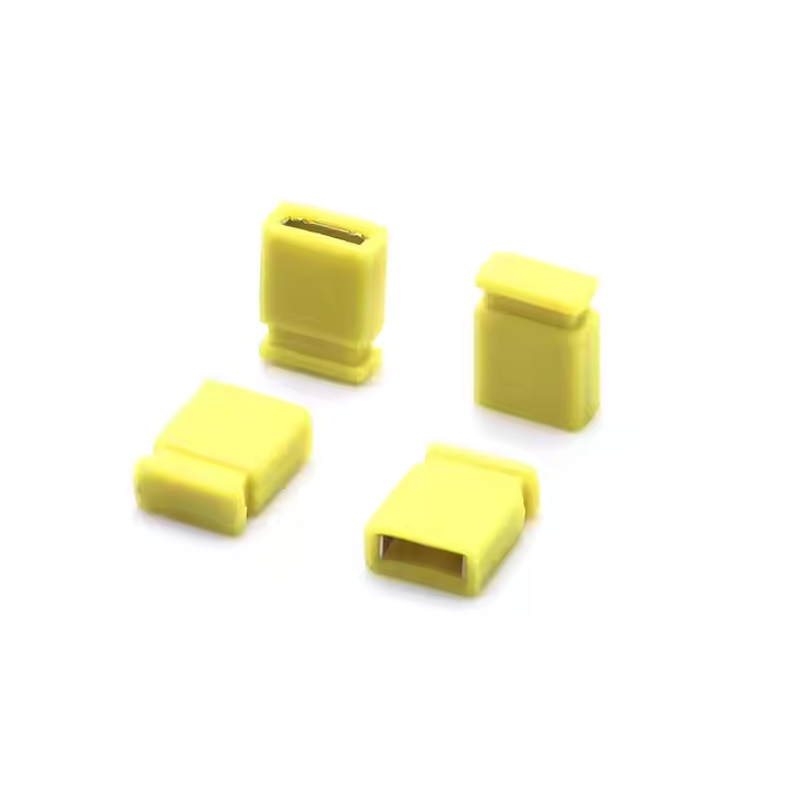2.54mm Pitch Mini Jumper H6.5mm CLOSE Yellow 12P (2)