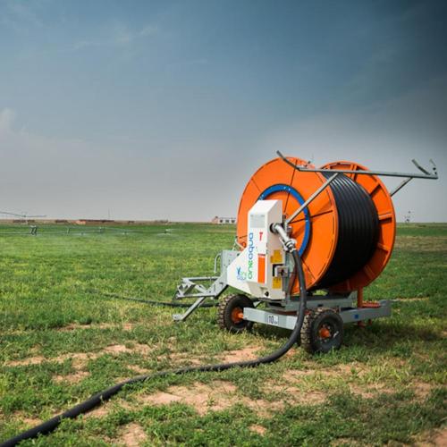 Sistema de irrigação de carretel de mangueira de rega inteligente para plantas