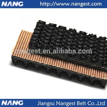 Black Rubber R/T Hemp Impression Conveyor Belt