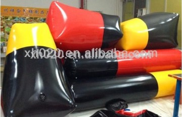 hot selling inflatable adult paintball pvc obstacle