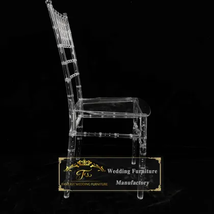 Wholesale Clear Resin Chiavari Tiffany Chairs for Wedding Decorations