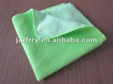 microfiber +bamboo fiber cleaning cloth