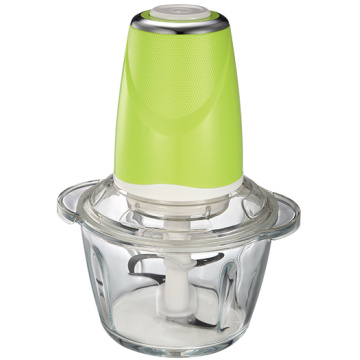 1.2L pure clear and thick glass food chopper